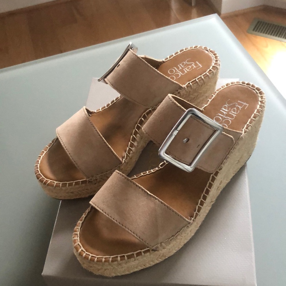 Franco Sarto Coastal Espadrille Wedge Sandal